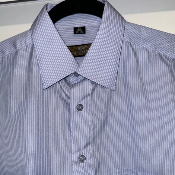 Giorgio Armani Men's Cotton Dress Shirt - Picture 3 of 3